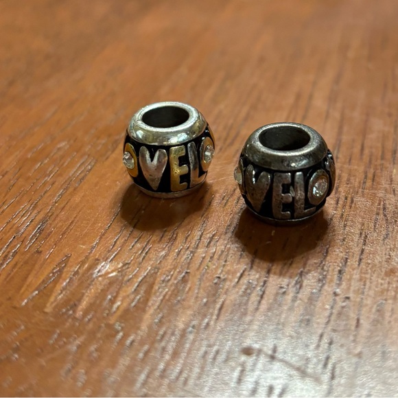 Brighton Jewelry - Brighton, silver and gold love beads sold separately.  Listing is for one bead o
